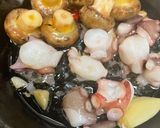 ガーリックたっぷり！タコのアヒージョ作り方4写真