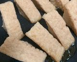 超簡単♡厚揚げ切って焼くだけ〜！作り方5写真