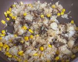 リメイク牛肉ガーリックライス作り方4写真