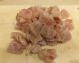 簡単！鶏むね肉と京揚げ、ナスの時雨煮作り方1写真