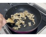 ミミガーと小松菜のめんつゆ炒め★動画あり作り方10写真