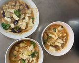 肉無豆腐コク旨クリーミー酸辣炒飯味野菜炒作り方17写真