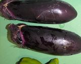 簡単 茄子とピーマンの西京肉味噌添え作り方1写真