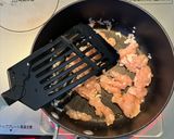 おかんレシピ𓀤𓀣里芋のそぼろ煮 なす添え作り方4写真
