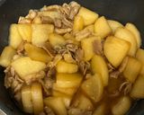 煮込まず簡単♪味しみ豚バラ大根作り方7写真