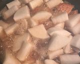 大根とさつま揚げのバター醤油煮🧈作り方3写真
