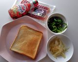 喫茶店風ピザトースト作り方1写真