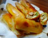 ＊焼豚とメンマとさけるチーズの春巻＊作り方3写真