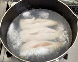 カレー風味のめんつゆでささみそうめん作り方1写真