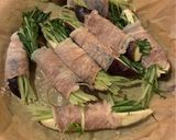 おかんレシピ𓀤𓀣茄子の豚肉巻き蒸し料理作り方9写真