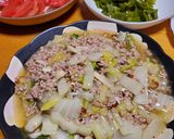 簡単！塩麻婆白菜作り方5写真