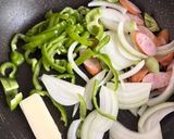 ワンパンでナポリタン!ランチに作り方1写真