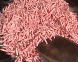 合い挽き肉の簡単すき焼き丼作り方3写真
