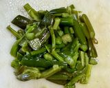 たたきわらびの納豆和え作り方1写真