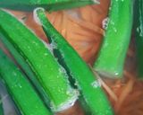 ほんのり甘い♪オクラと昆布のごま和え作り方4写真