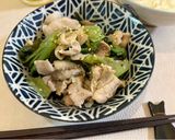 ☆秒でなくなる豚ロースの旨塩ごま油炒め☆作り方5写真