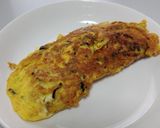 冷蔵庫の残り物色々玉子焼作り方3写真