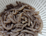 きのことひじきの炊き込みご飯作り方3写真