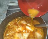 ふんわり卵と豆腐のキムチスープ作り方3写真