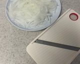 卵のせ♪新玉ねぎの納豆和え作り方1写真