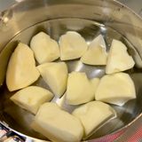 【楽めし】きゅうりのポテトサラダ作り方1写真