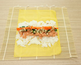 介護食　節分　恵方巻き（たまご巻き寿司）作り方11写真