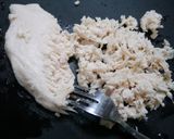 簡単！茄子とサラダチキンの中華だし和え作り方2写真