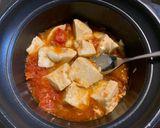 とうふのうれすぎトマト煮こみ作り方3写真