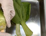 貧血、むくみ解消！青梗菜のツナ缶和え作り方1写真