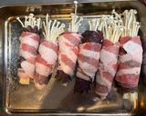 赤紫蘇とエノキの豚巻き作り方4写真