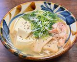 ベーコンとシラスと豆腐と豆苗の味噌汁作り方6写真