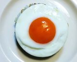 目玉焼き・パセリガーリックライスプレート作り方7写真