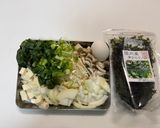 豆腐ときのこのふんわり卵スープ作り方1写真