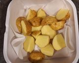簡単!新じゃがと厚揚げのごまみそ和え作り方1写真