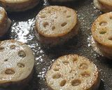 青じそ香る♪れんこんのはさみ焼き作り方3写真