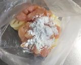 れんこんとささみ炒め作り方2写真