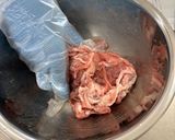 炒め野菜の豚肉ソース作り方1写真