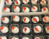 ぷち大福で10分めちゃ簡単クリーム苺大福作り方5写真