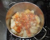 大根鶏肉のキムチ煮込み♪簡単レシピ作り方6写真