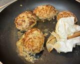 玉ねぎ炒めない！簡単基本のハンバーグ♪作り方7写真