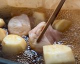 ワンパン！里芋と鶏のにっころがし作り方2写真