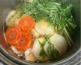 義母のお雑煮ꕤ︎︎母のお雑煮作り方10写真