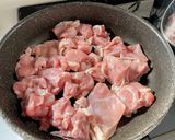 タケノコと鶏肉とアボカドのグリーンカレー作り方3写真