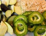 野菜ときのこの夏野菜ドライカレー作り方1写真