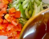 もずくだけでも！夏野菜のもずく酢作り方6写真