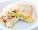 【焼きライスペーパー（お好み焼き風）】作り方4写真
