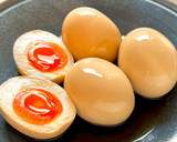 95℃ 「出汁しょうゆ」半熟煮卵作り方27写真