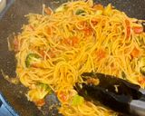 ワンポット♩ツナと野菜のトマトパスタ作り方5写真