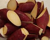 さつまいものほっこりレンチン煮作り方1写真