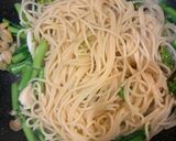 菜の花とシーフードのパスタ作り方4写真
